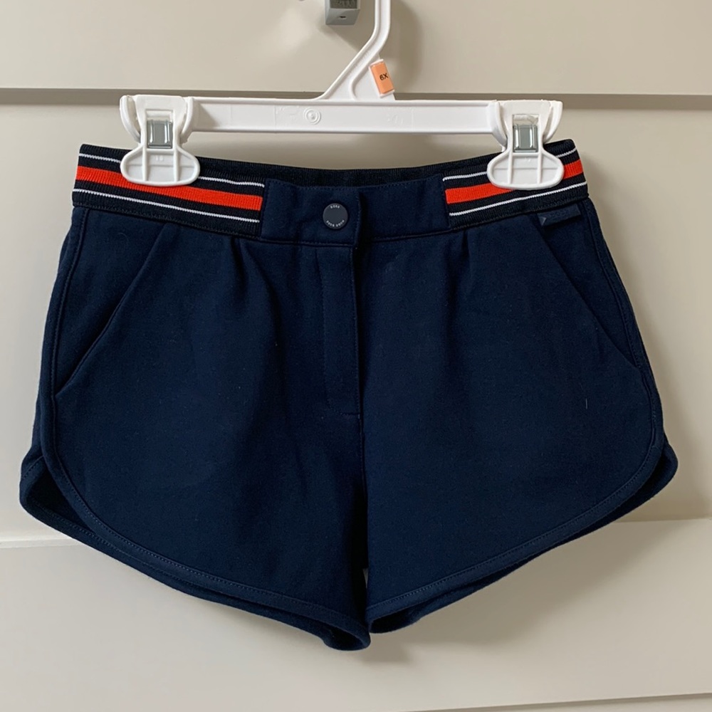US 10 Hugo Boss Navy Blue Shorts